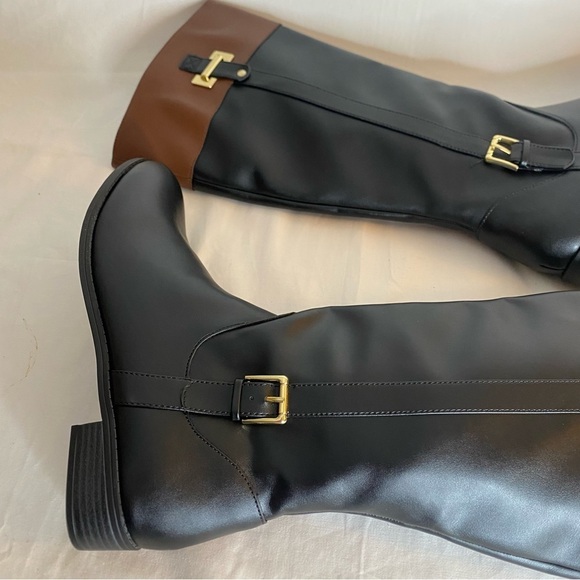 Karen Scott Deliee 2 BLK/COG Woman Boots Size 12M New - Picture 7 of 10